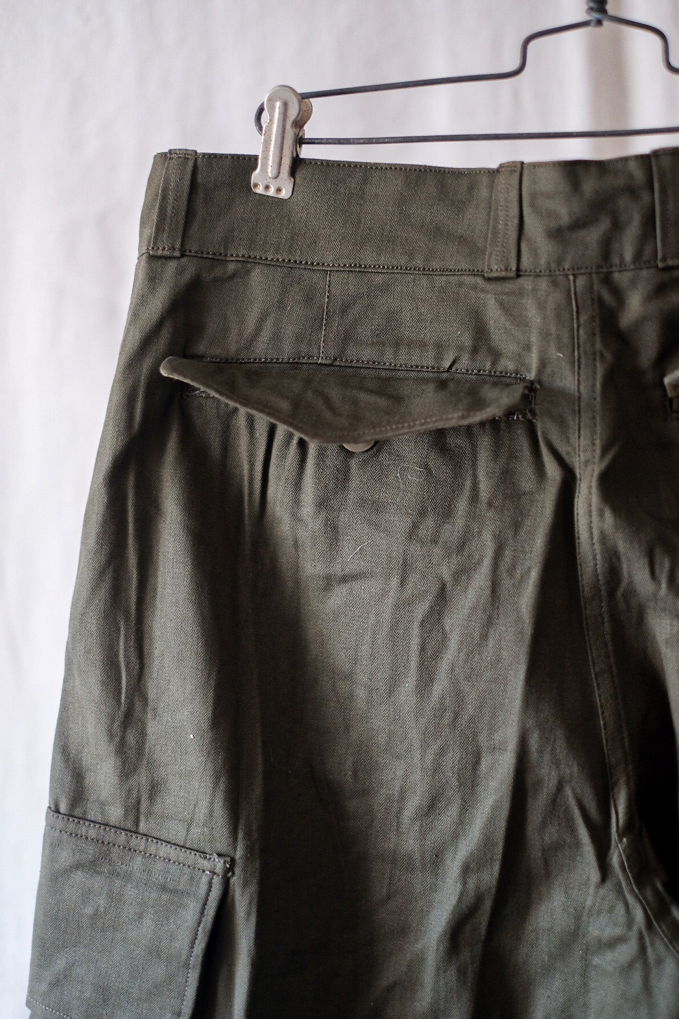 [〜60年代]法國陸軍M47野外褲子的大小。31“死股”