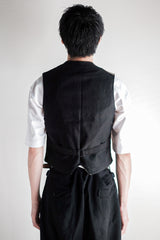 [~ 30's] French Vintage HBT Woolk Gilet