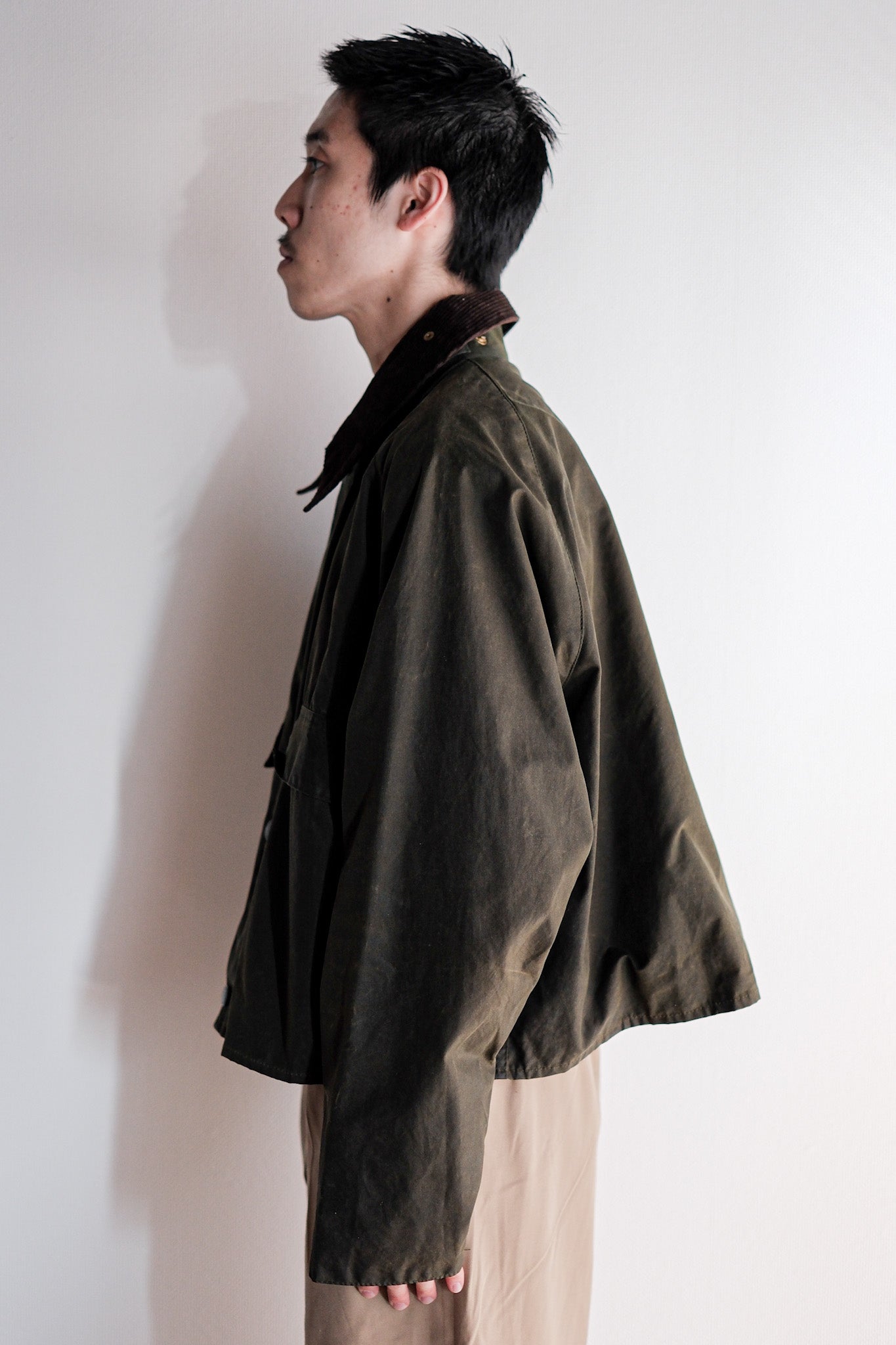 ［~90's］Vintage Barbour "SPEY JACKET" 3 Crest Size.LARGE