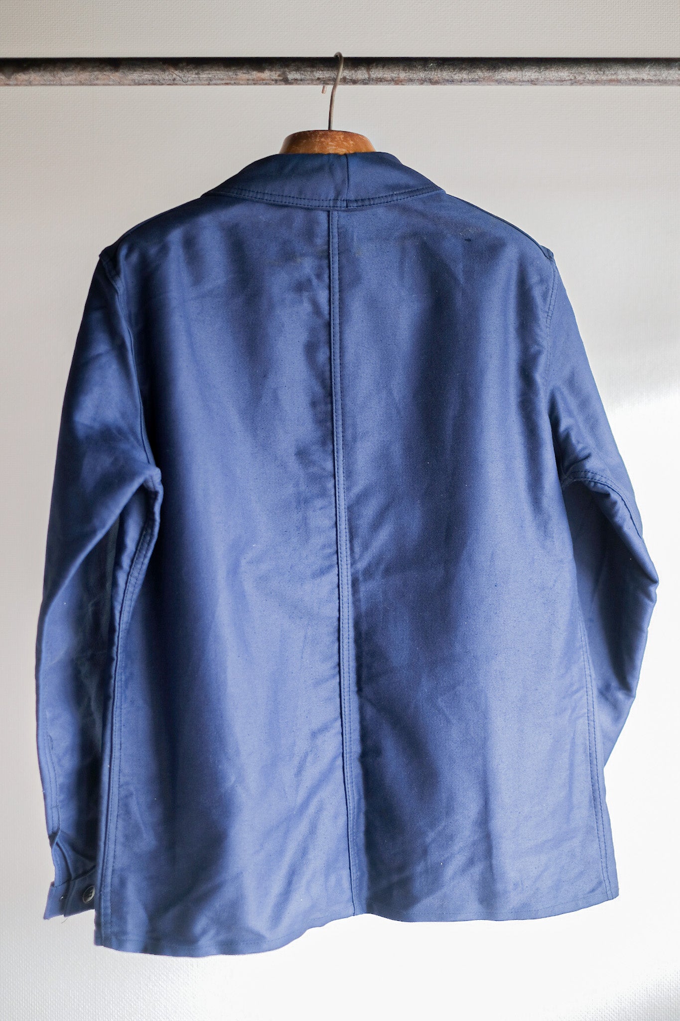 ［~50's］French Vintage Blue Moleskin Work Jacket "Dead Stock"