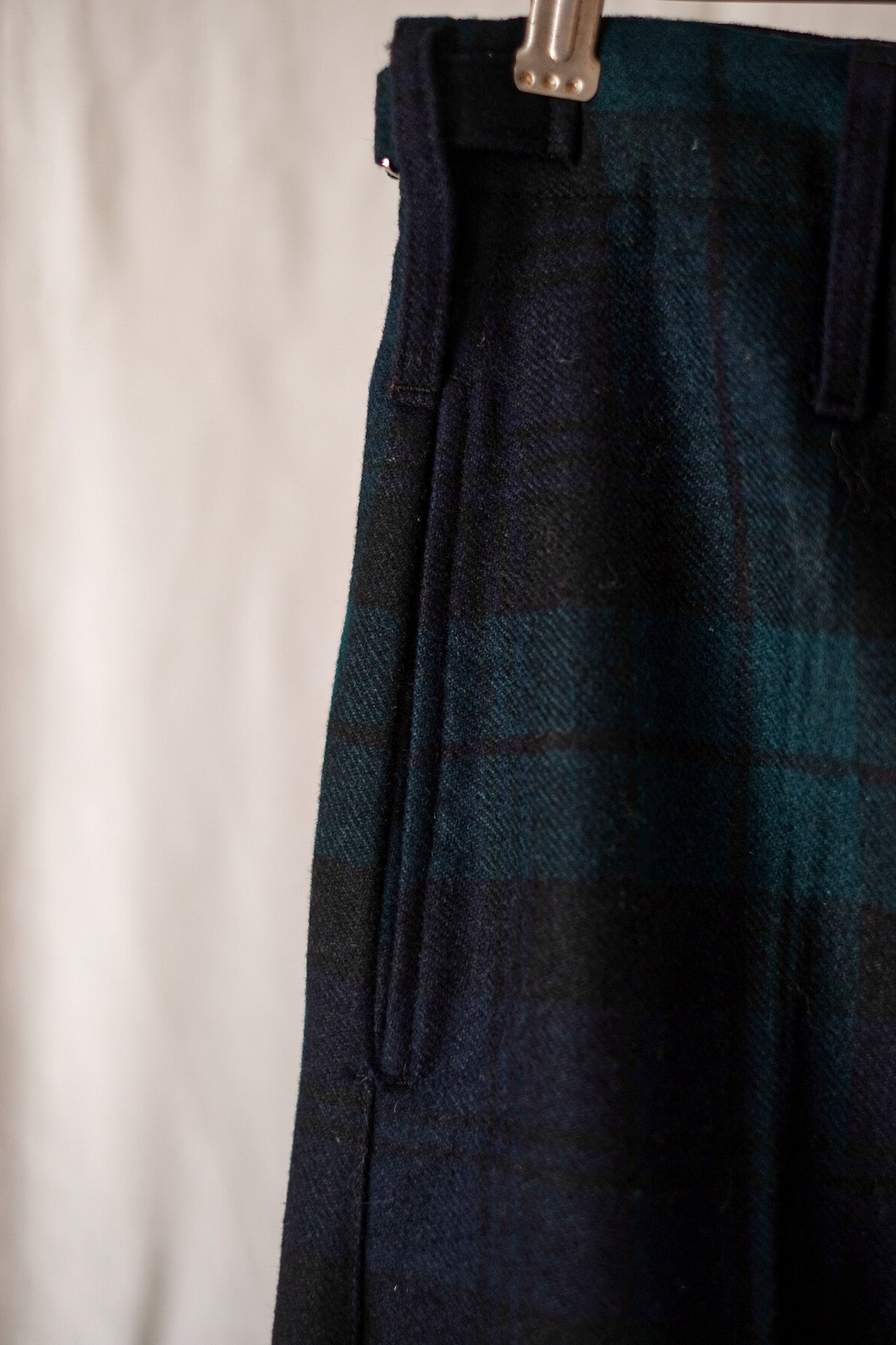 [〜80年代]蘇格蘭軍事儀式羊毛長褲