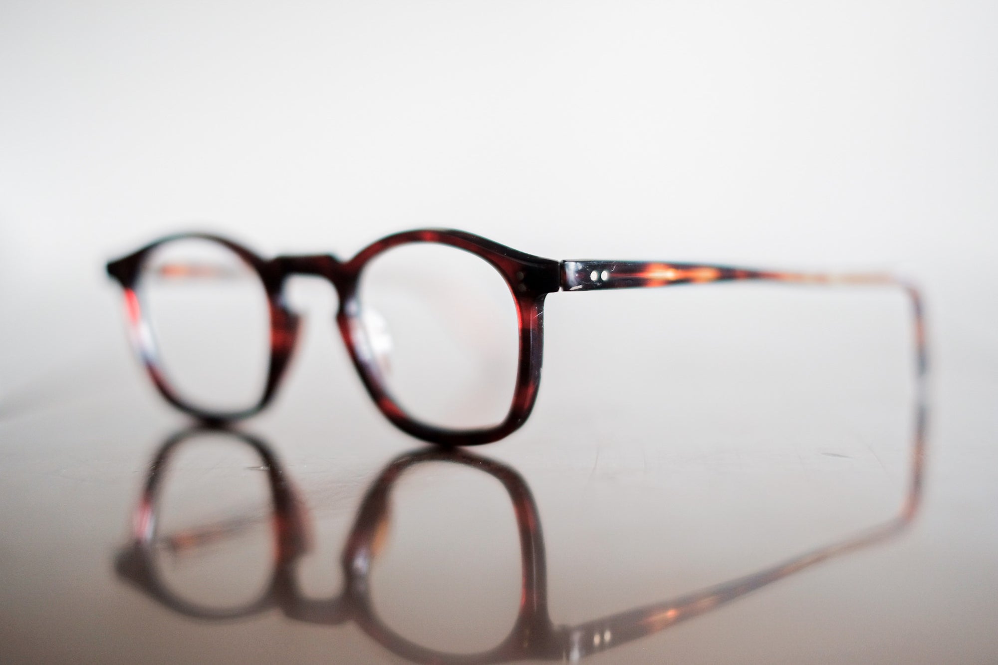［~50’s］French Vintage Amber Parisian Frame “Dead Stock”