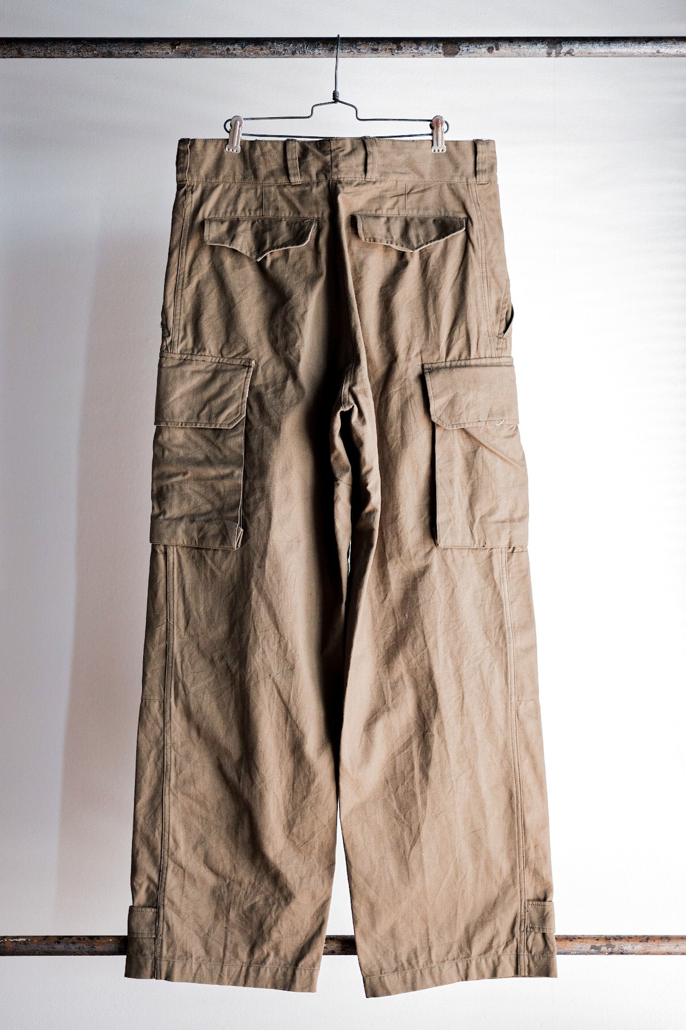 [〜50年代]法國陸軍M47野外褲子的大小。33“死股”