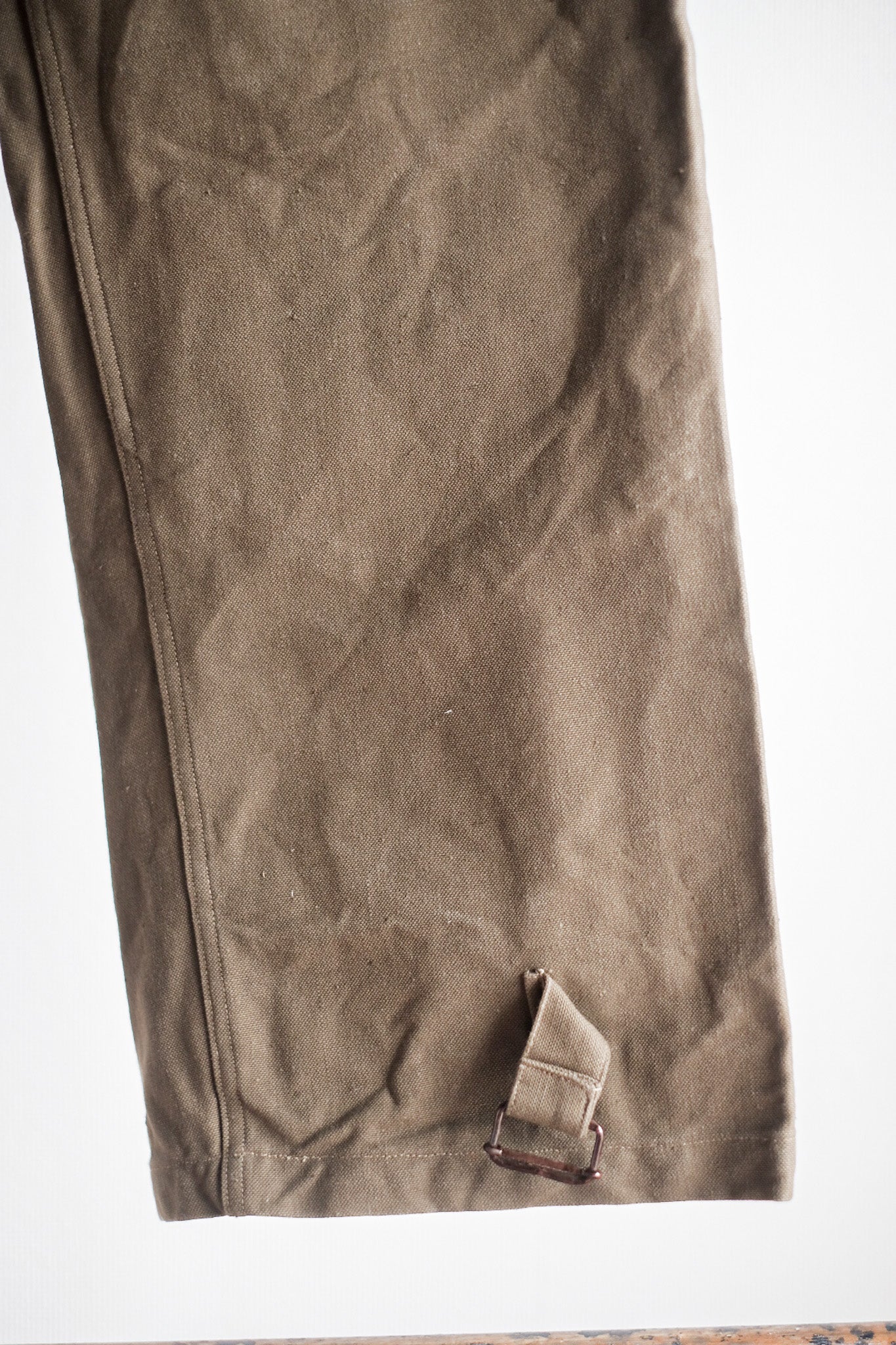 ［~30's］French Army M35 Motorcycle Pants "Cotton Linen Type" "Dead Stock"