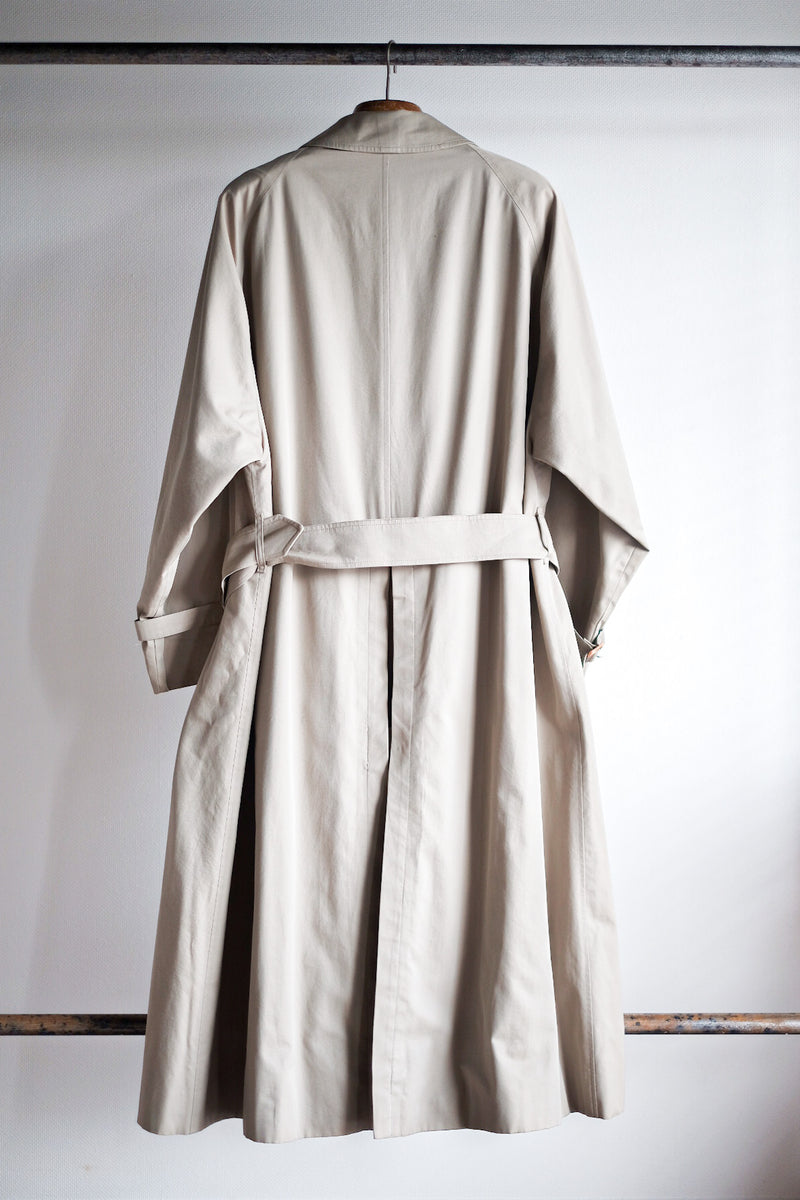 [~ 80's] Vintage Burberry Single Single Raglan Rider Coat Coat Coat C100 "Hans Alfred Ternerer"