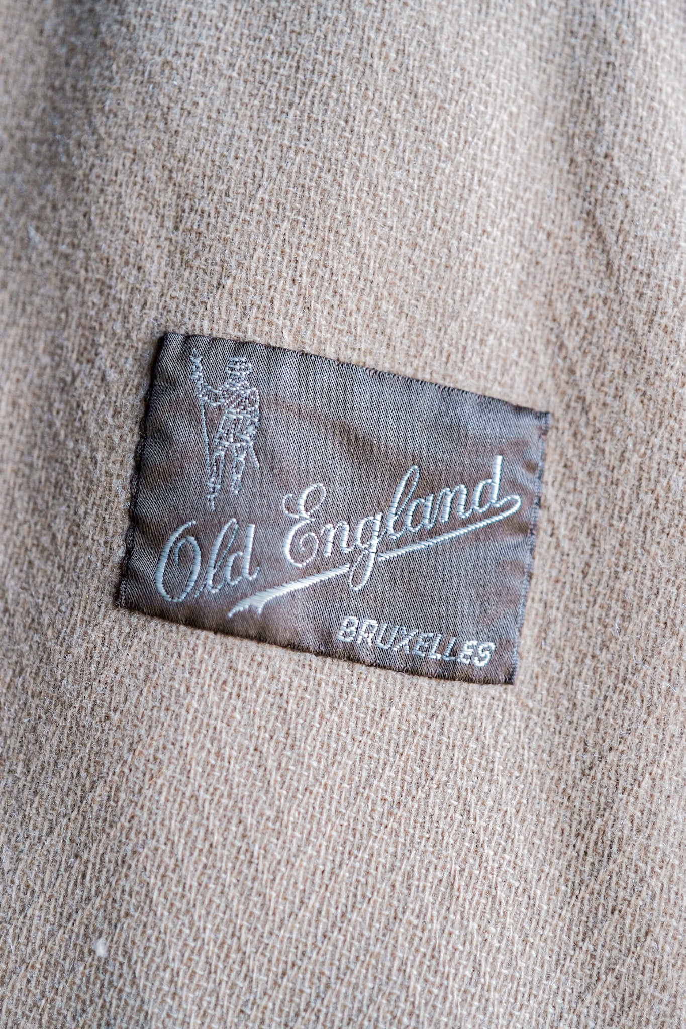 [~ 80 년대] Old England Wool 더플 코트 인버터 "Moorbrook"