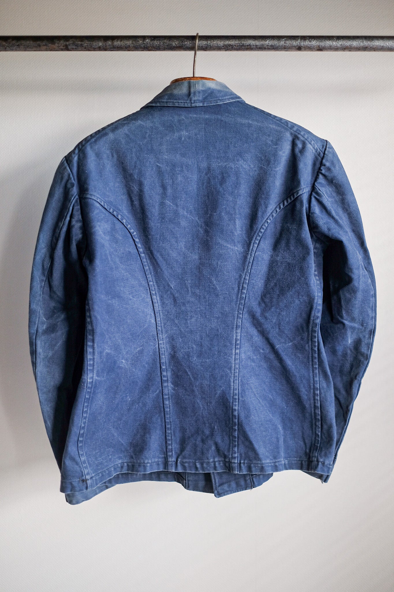 [〜30年代]法國復古靛藍梅蒂斯消防員夾克