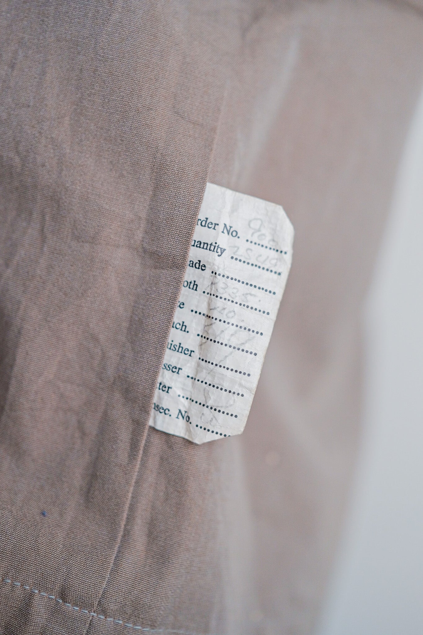 ［~50's］British Vintage Cotton Mountain Smock "NONPAREIL P&O"