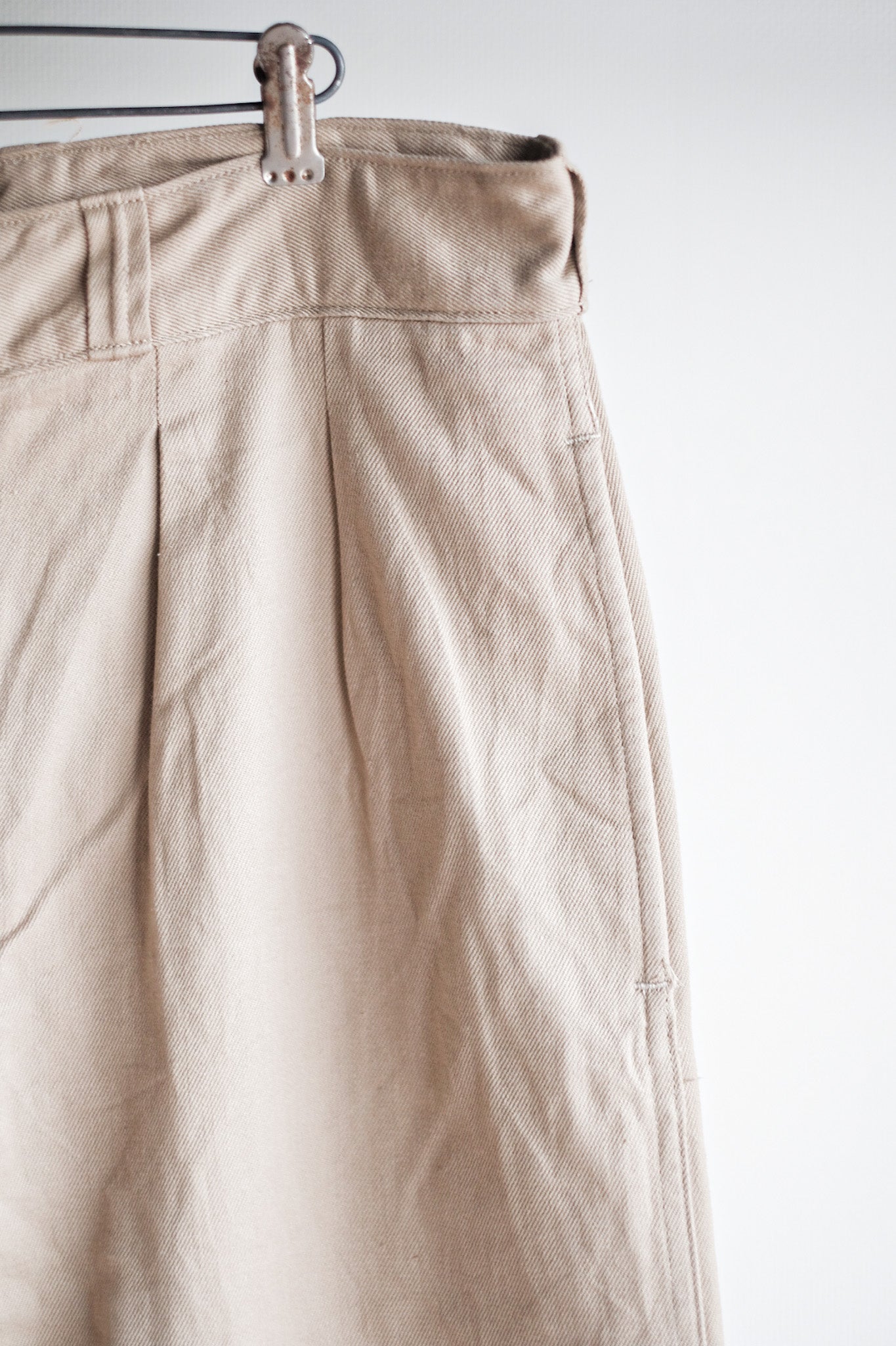 ［~60's］French Army M52 Chino Trousers Size.15