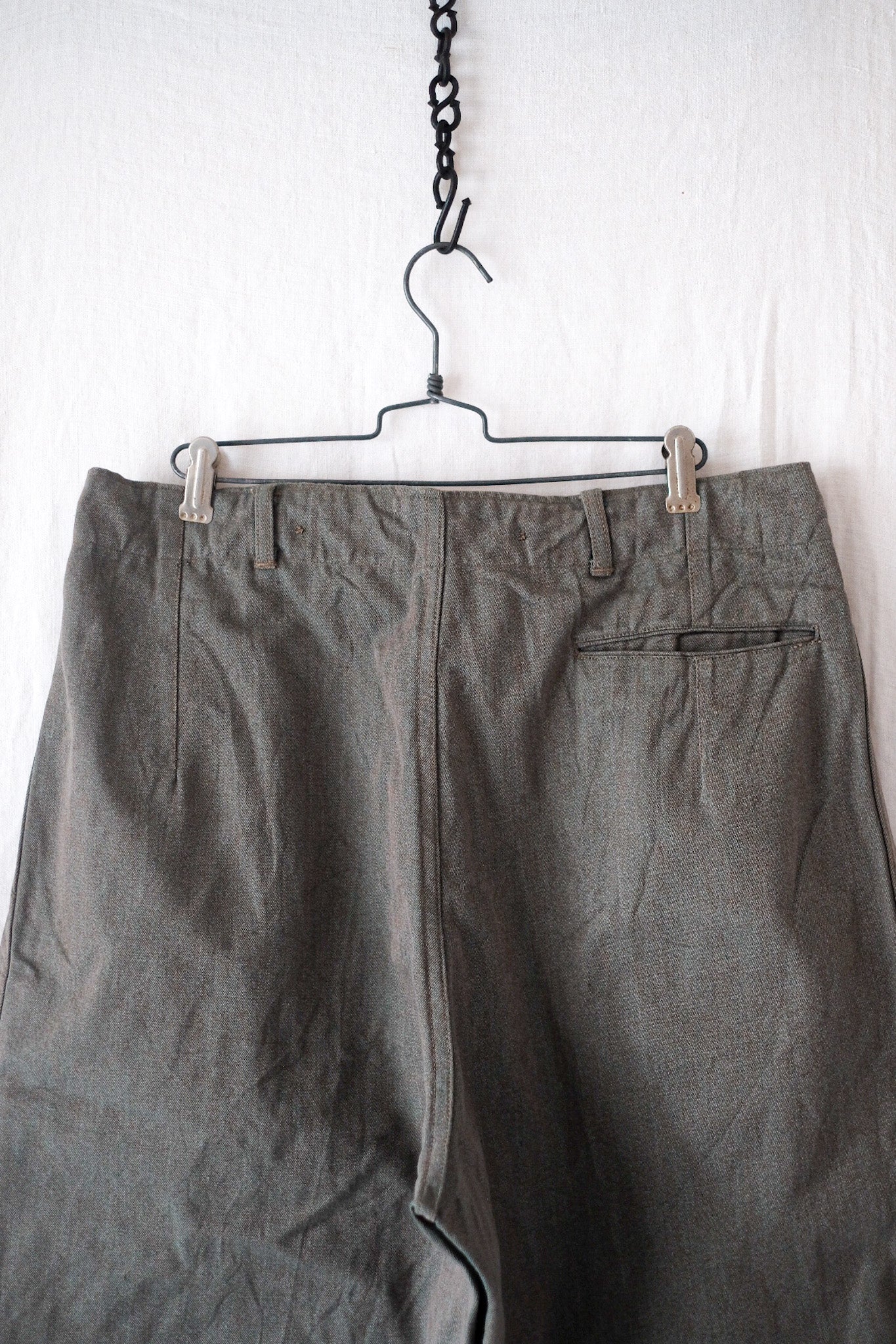 60's] Swedish Army Prisoner Pants 