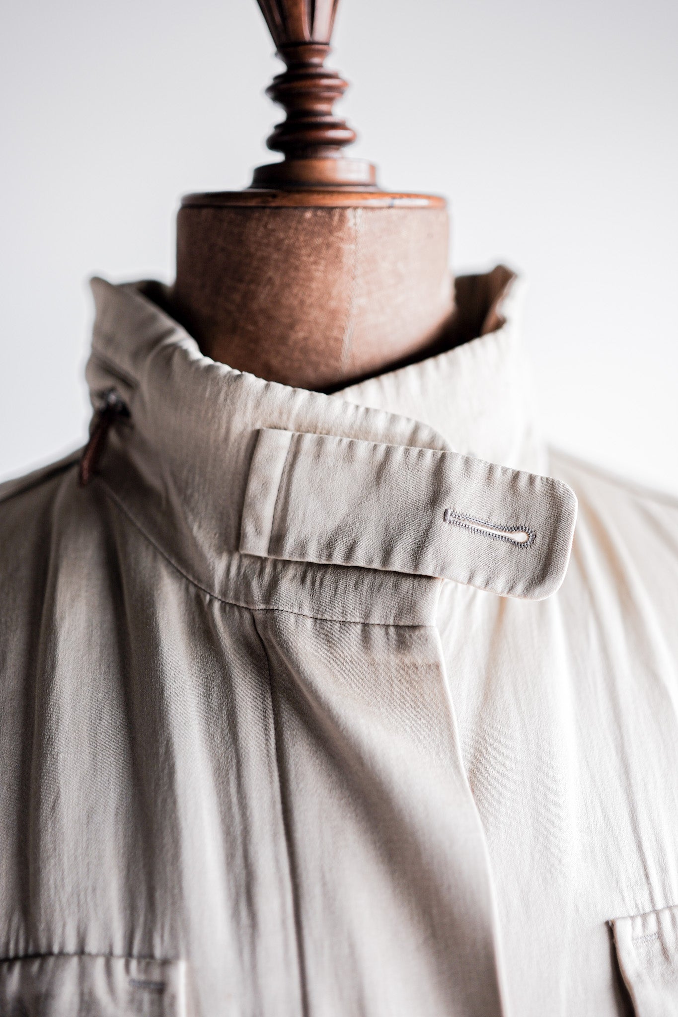 ［~00's］Old Hermès Paris Linen Jacket by Martin Margiela Size.42