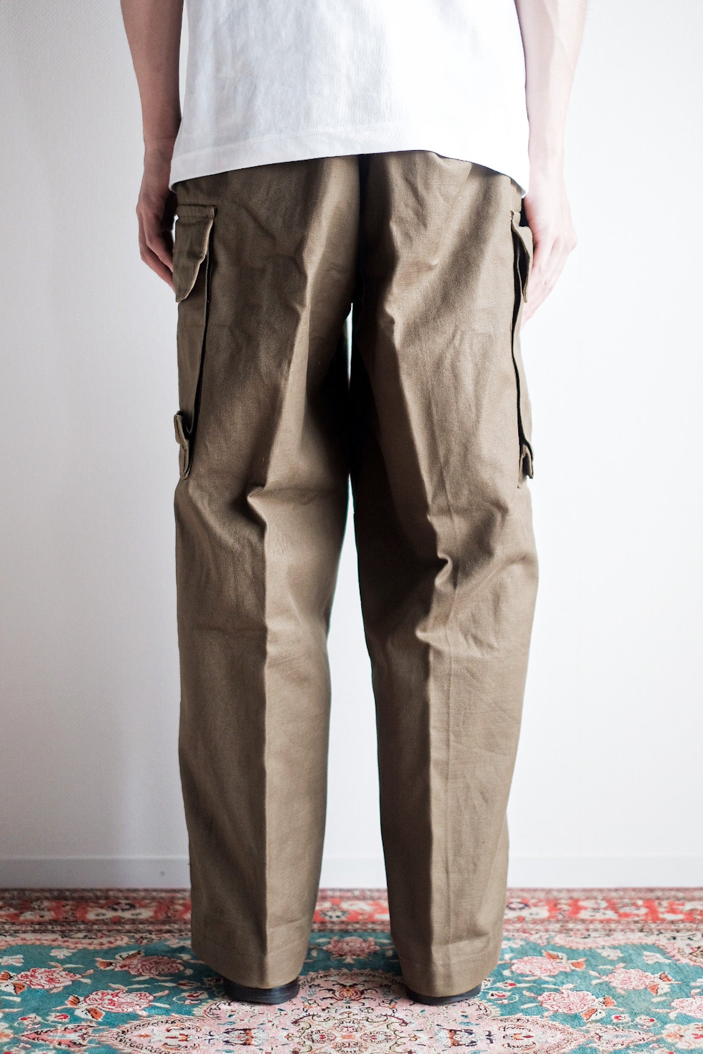 ［~50's］French Army M47 Field Trousers Size.15 "Dead Stock"