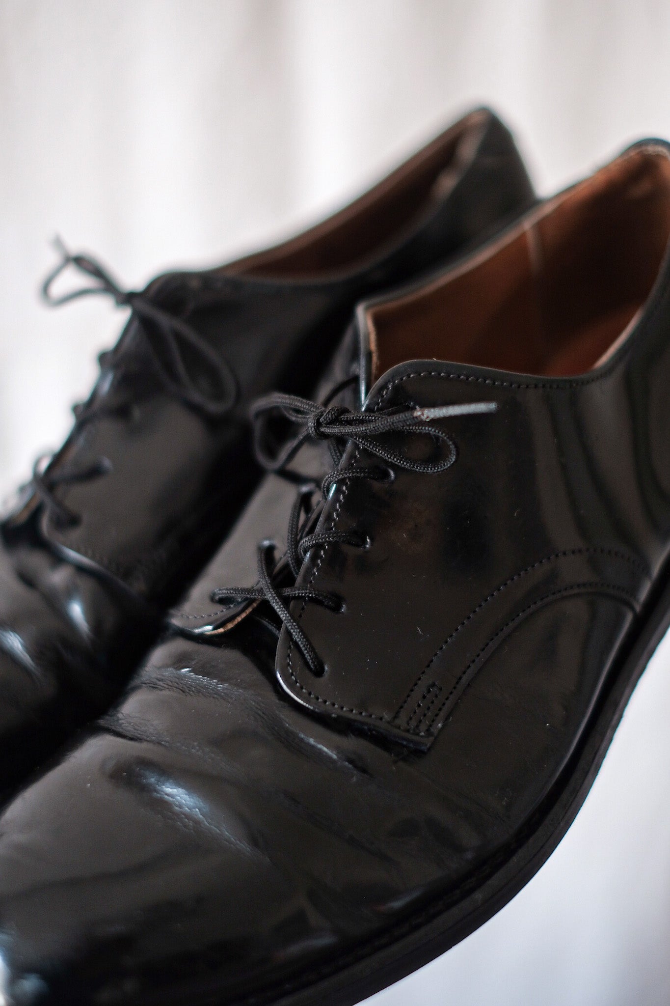 [~ 80's] U.Navy Service Shoes Taille.8 1/2 R