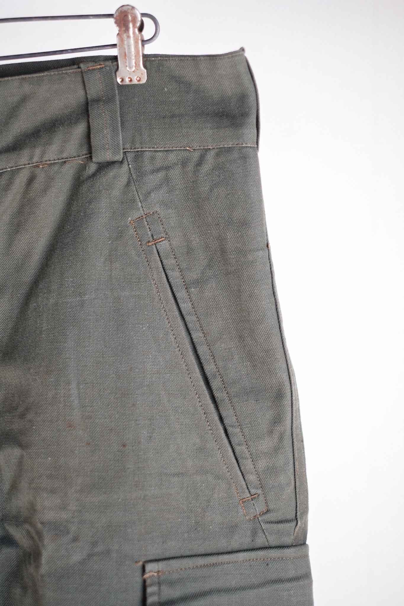 ［~50's］French Air Force M47 Field Trousers Size.84XL "Le Pigeon Voyageur" "Dead Stock"