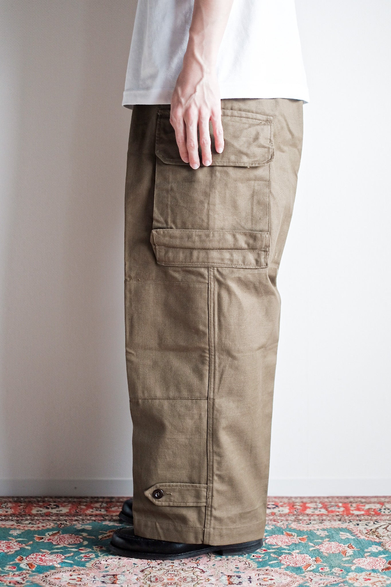 ［~50's］French Army M47 Field Trousers Size.15 "Dead Stock"