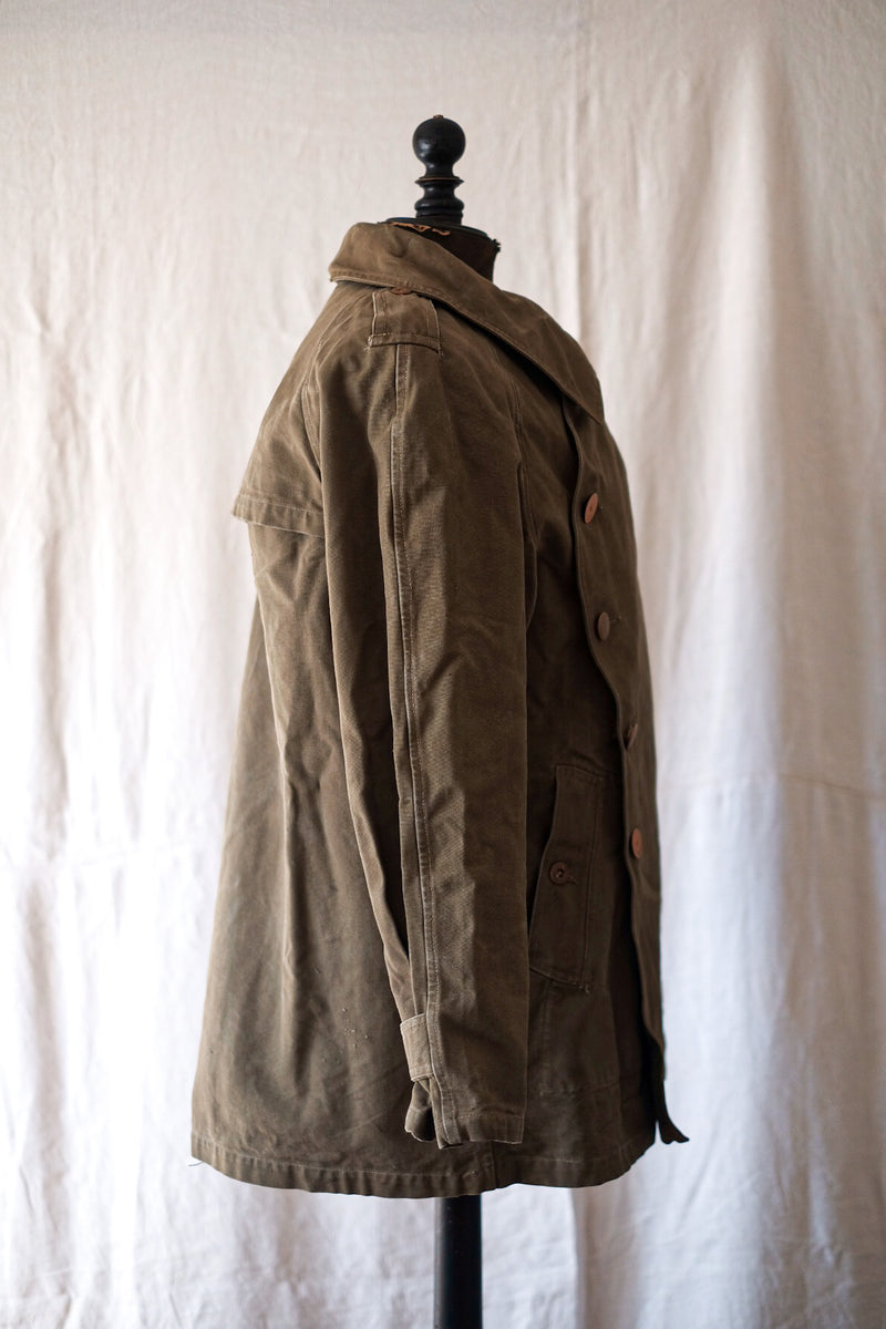 40's] French Army M38 Motorcycle Jacket 