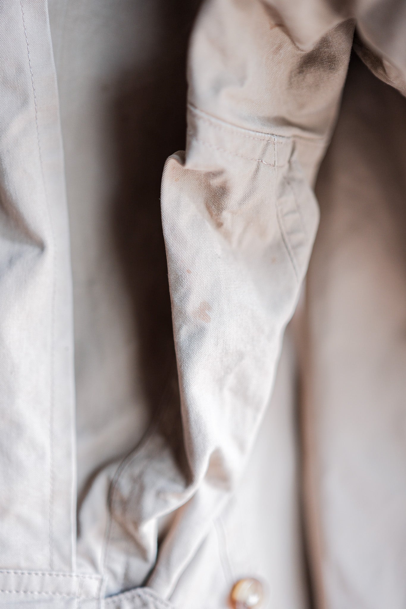 ［~50's］British Vintage Half Belt Ventile Jacket "Elton Weatherpoof"