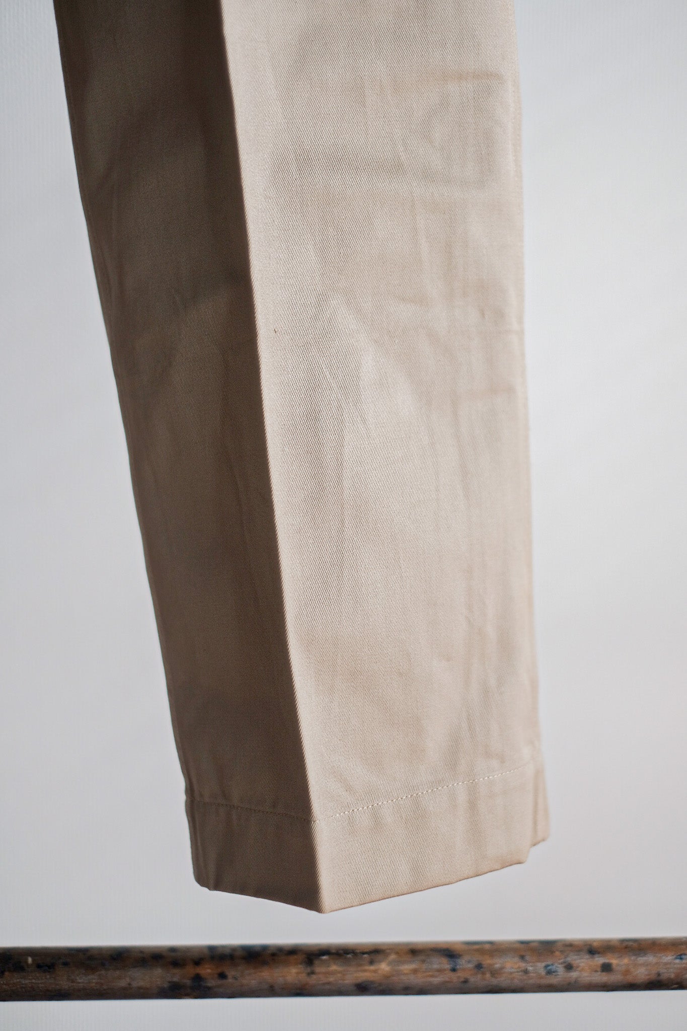 ［~60's］French Army M52 Chino Trousers Size.23 "Dead Stock"