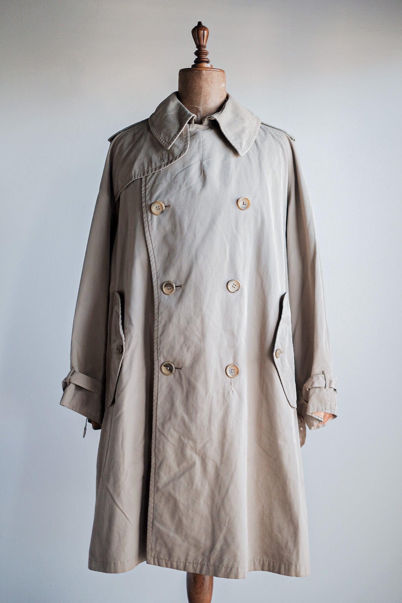 ［~60's］Vintage Burberry's Single Raglan Trench Coat "COMMANDER Ⅱ"