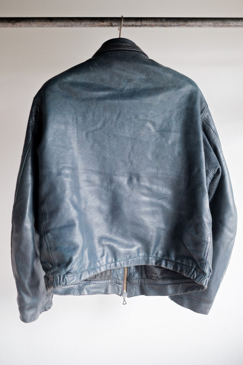 80's] French Air Force Pilot Leather Jacket – VIEUX ET NOUVEAU