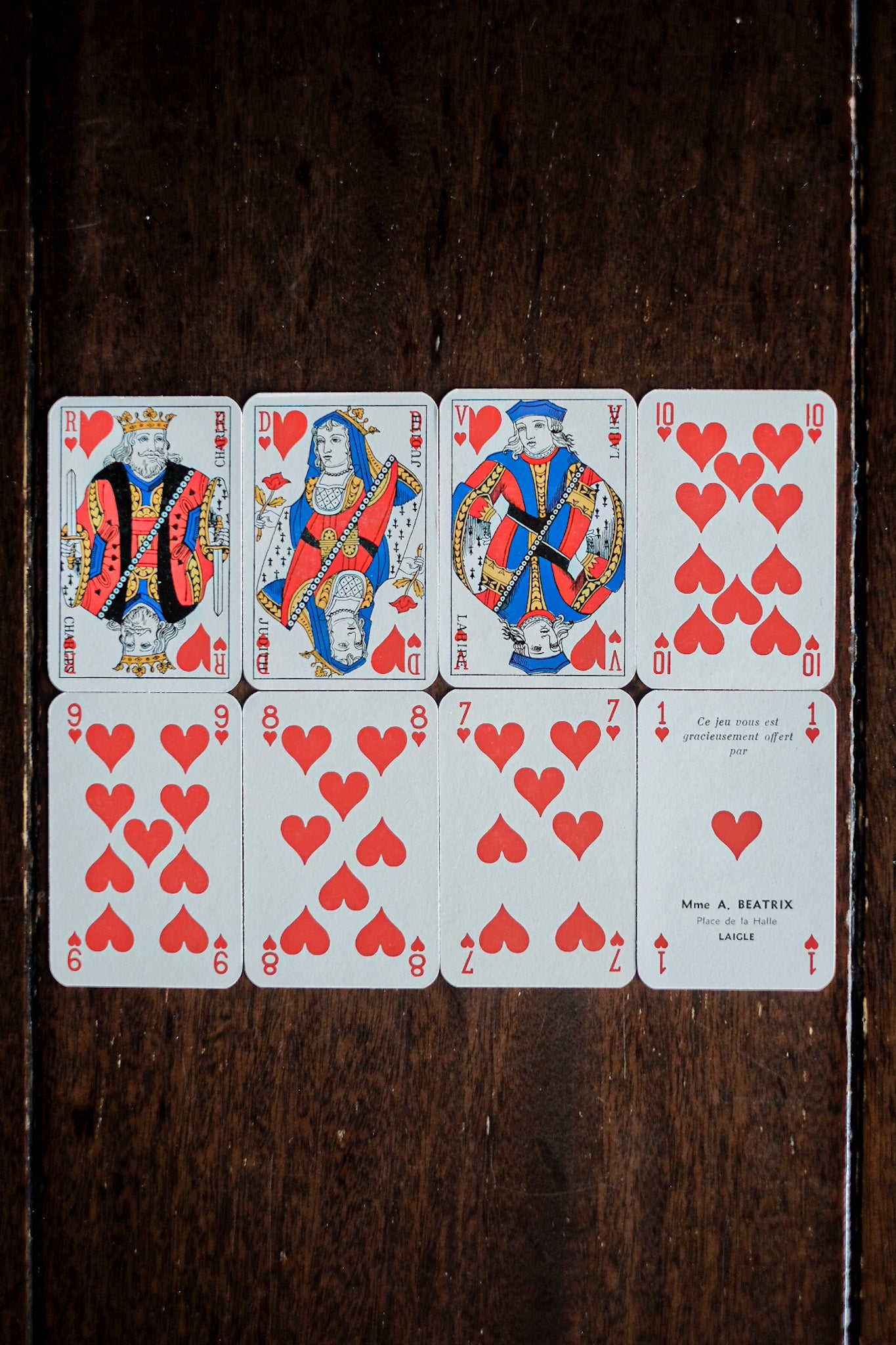 ［~40's］French Vintage Playing Cards "Le Mont St Michel"