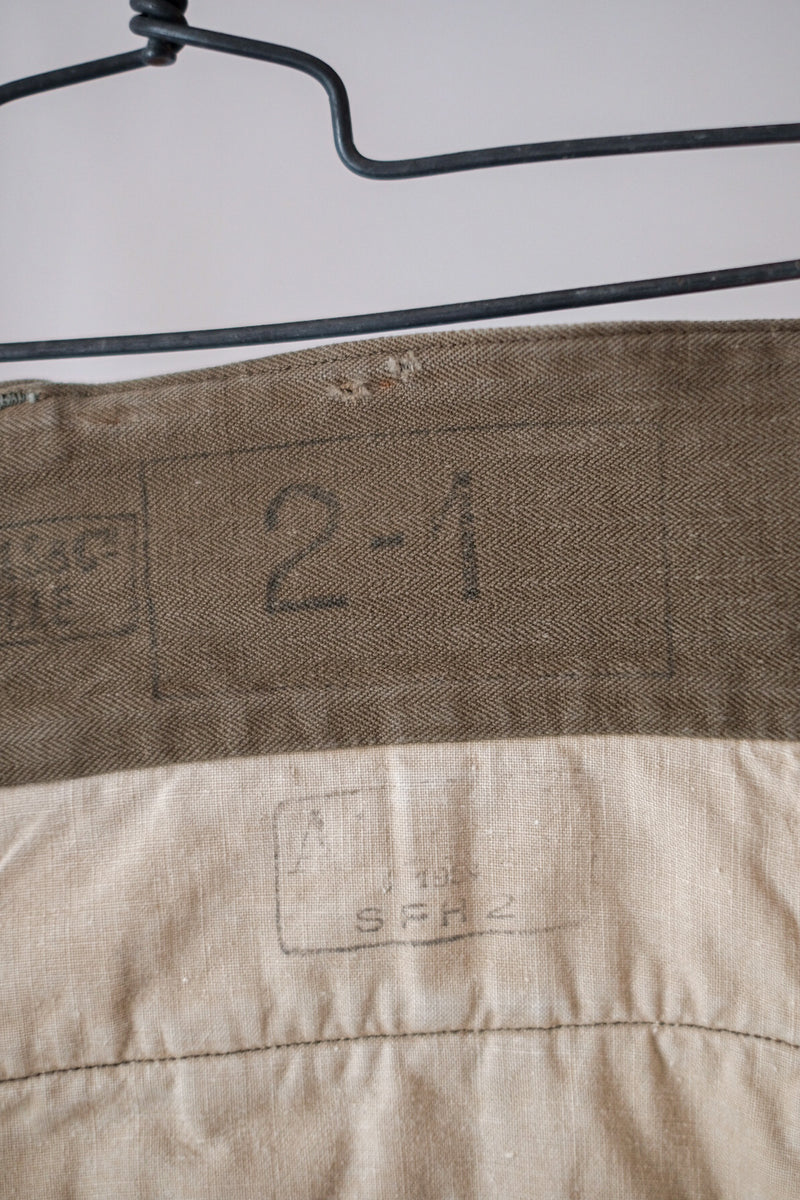 [~ 50's] กองทัพฝรั่งเศส M47 ขนาดกางเกงขนาด 23