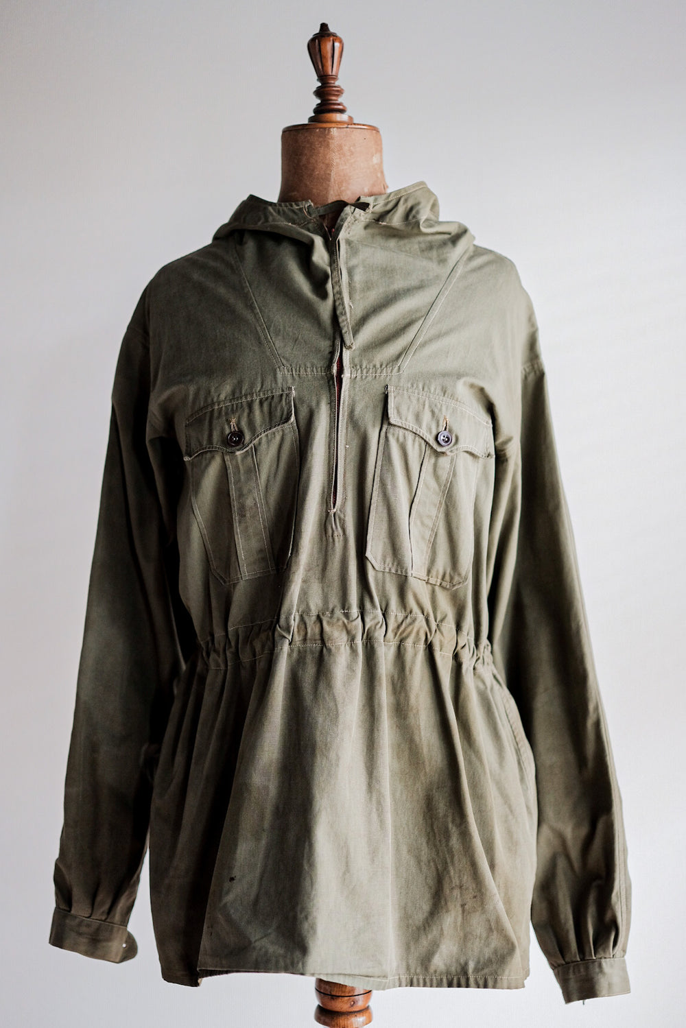 【~40's】German Vintage Cotton Mountain Smock