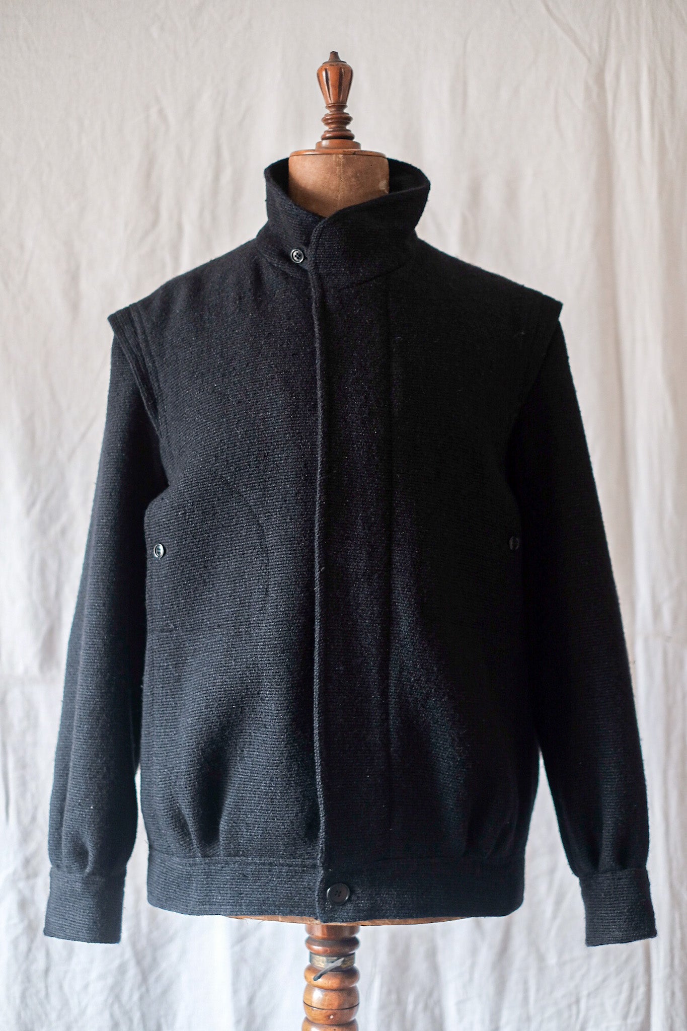 [~ 80's] French Vintage Wool Blouson