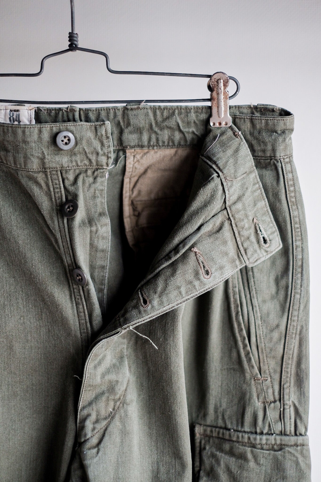 【~60's】French Air Force M47 Field Trousers Size.84C