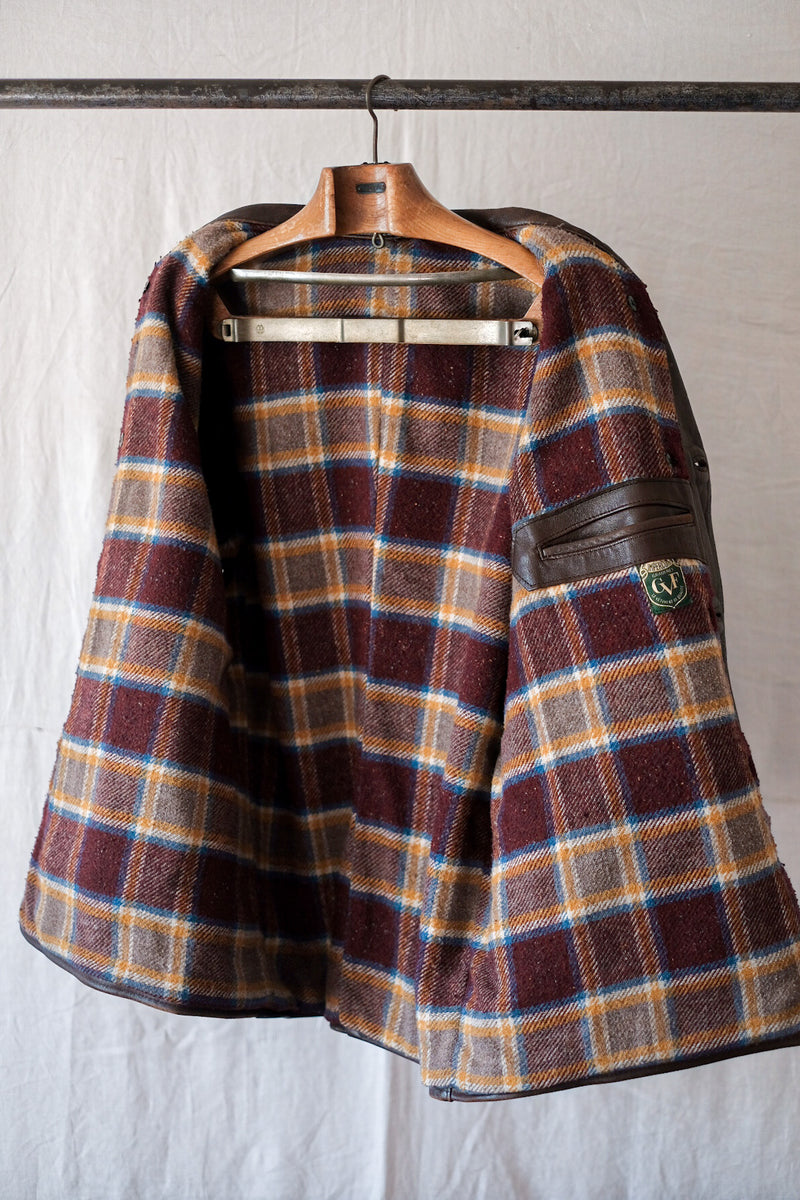 [~ 60's] แจ็คเก็ตงานหนัง le Corbusier Vintage French Vintage