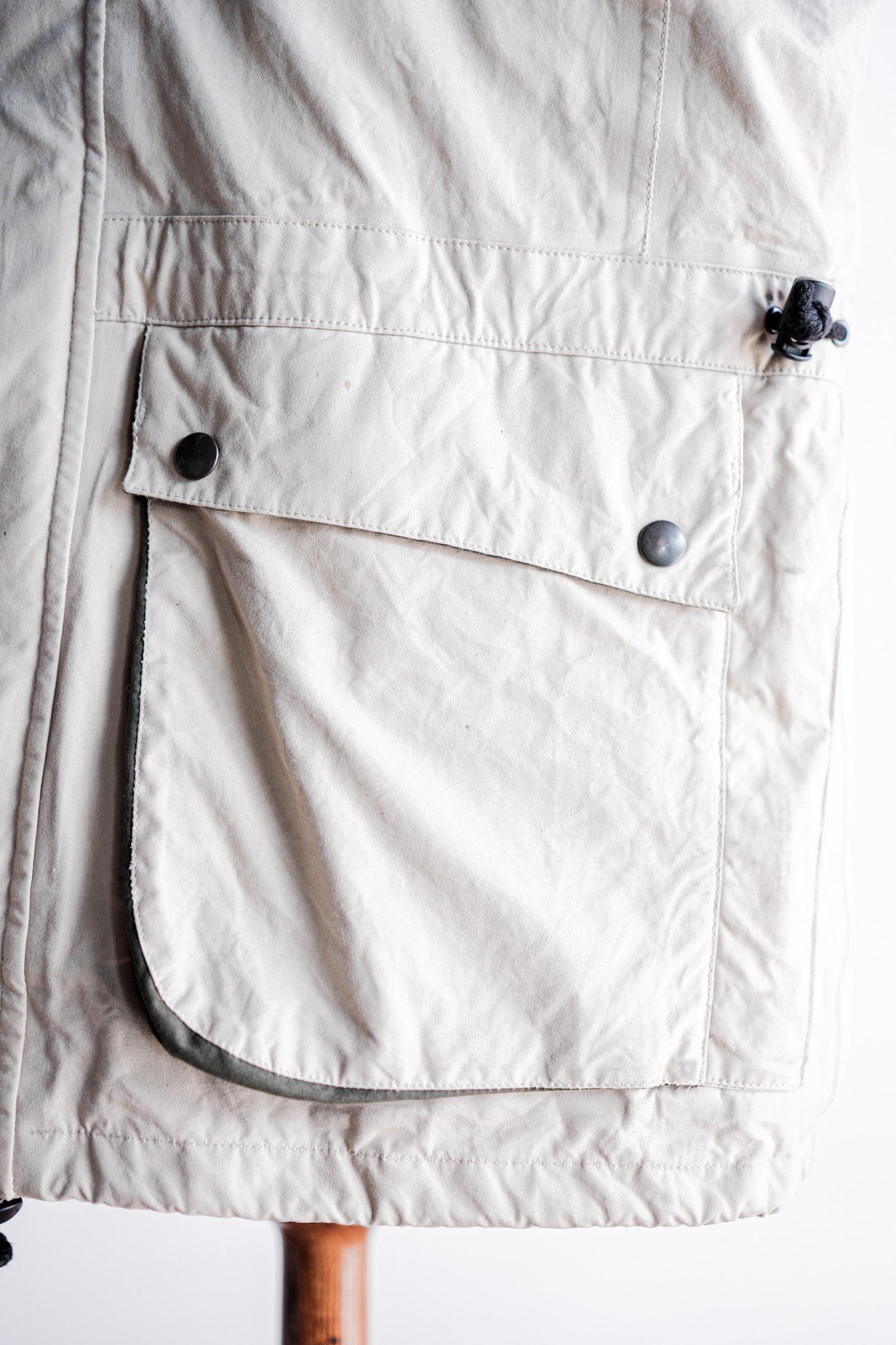 【~90's】British Vintage Ventile Jacket Size.S "KOTTE"