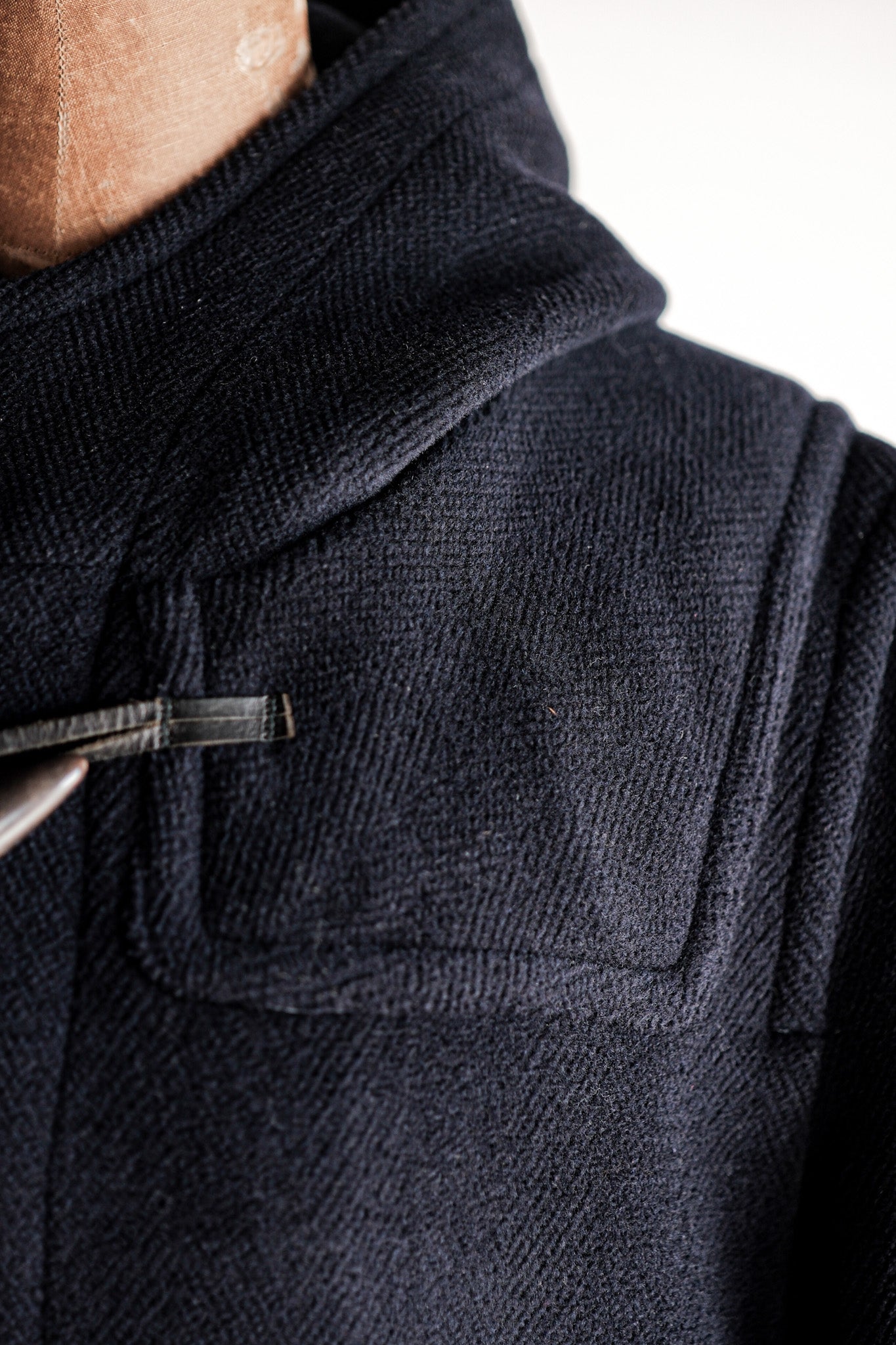 【~90's】Old INVERTERE Wool Duffle Coat "Moorbrook"