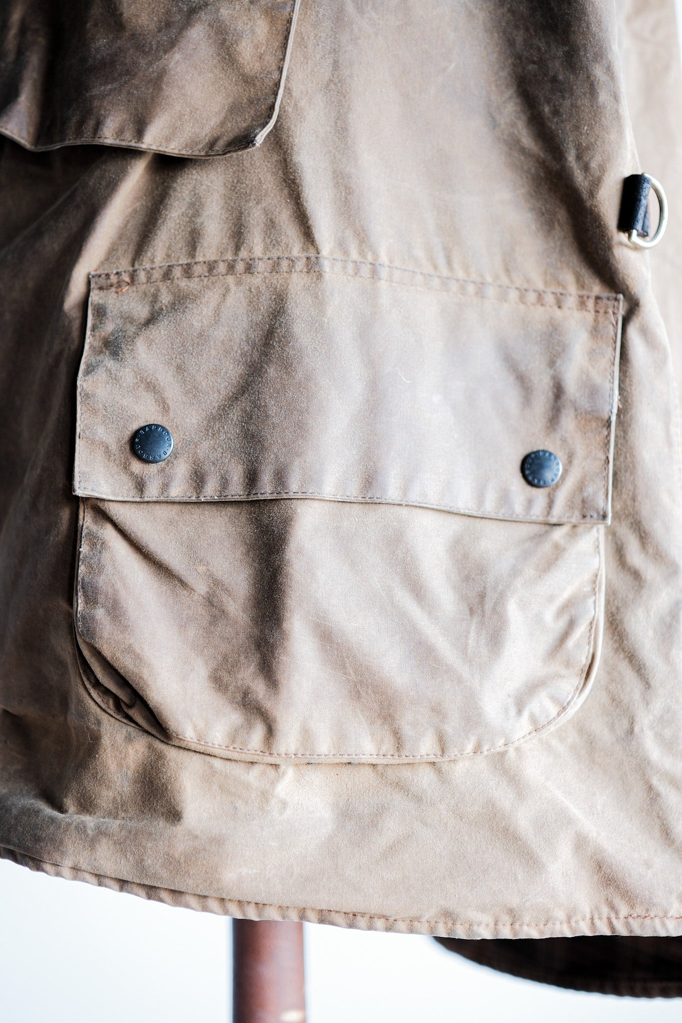 90's］Vintage Barbour “LONGSHOREMAN” 3 Crest Size.MEDIUM | VIEUX