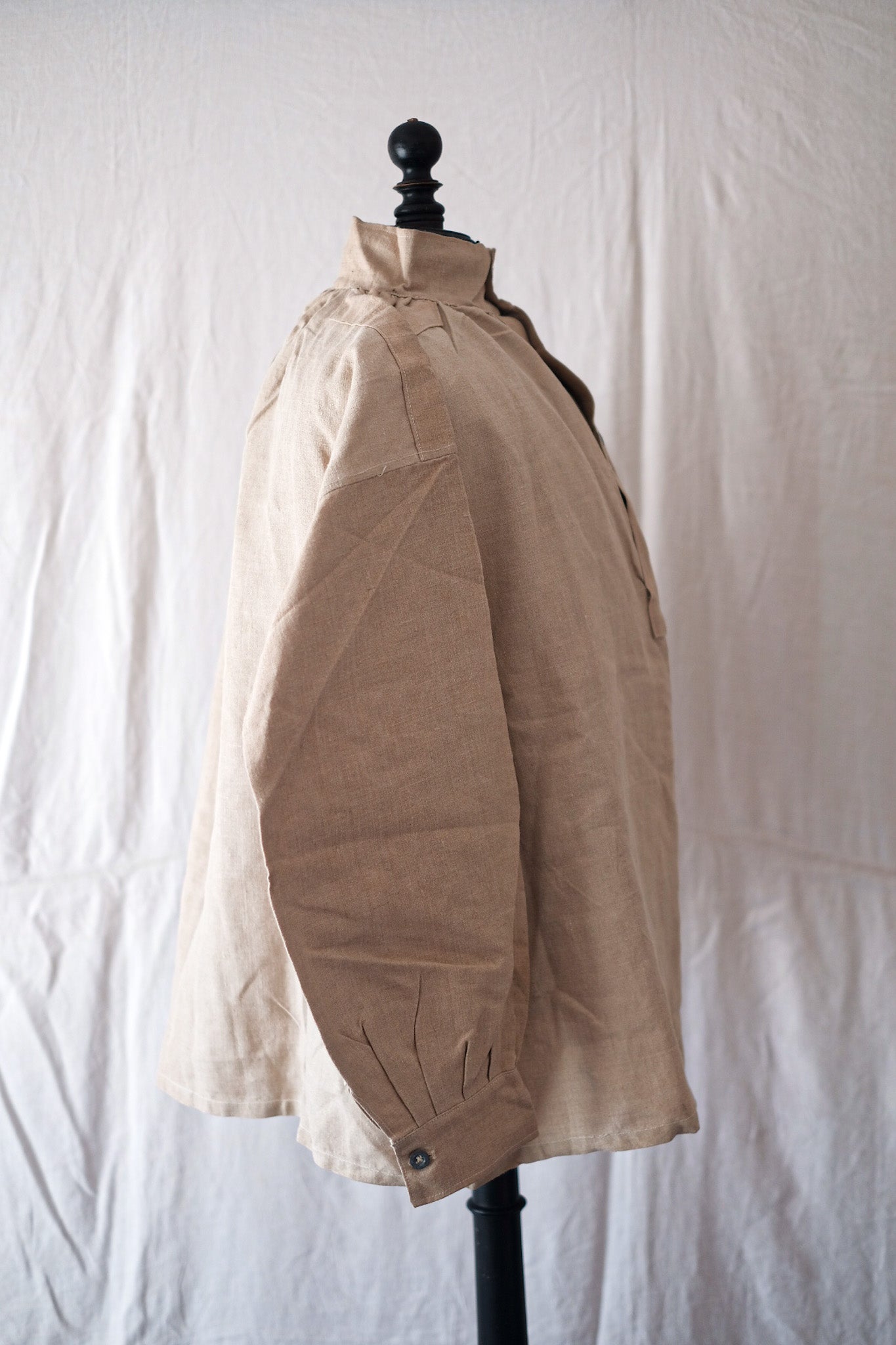 [~ 20's] Army French Bourgeron Linen Smock "Stock Dead"