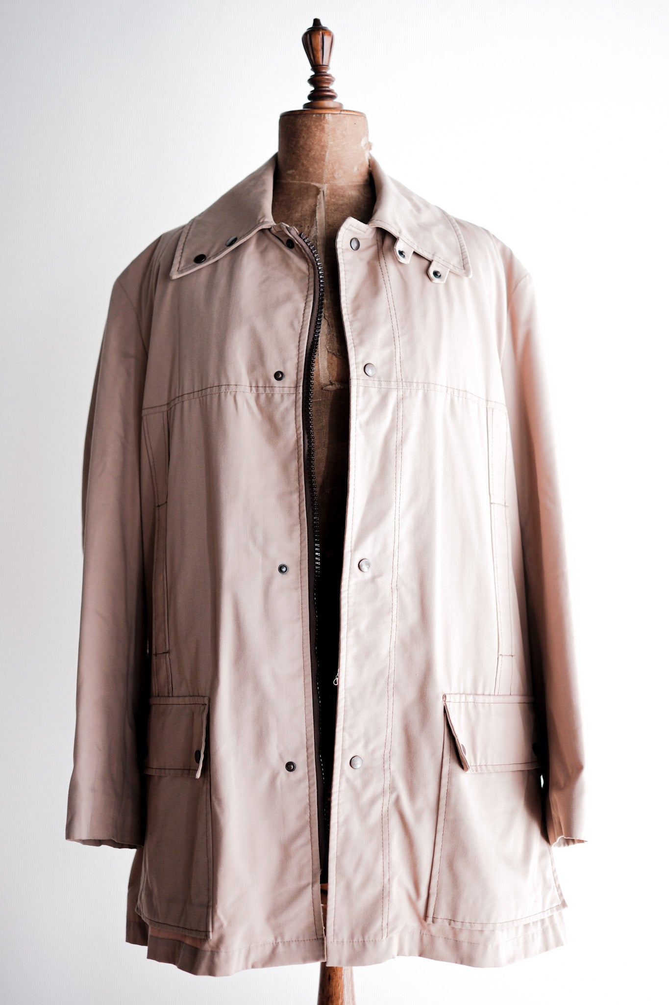 [〜80年代]復古Grenfell戶外夾克尺寸。40“ JC.Cordings＆Co.ltd”