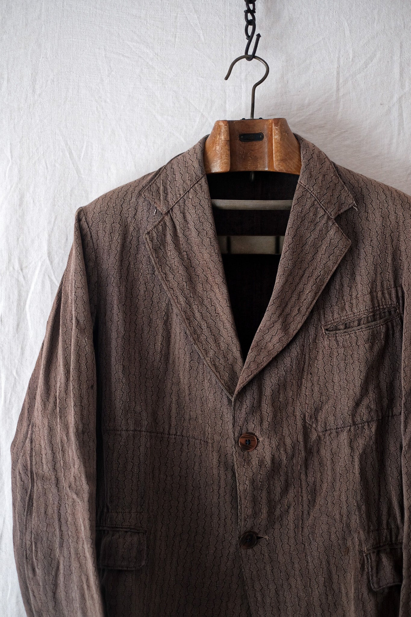 [~ 30's] French Vintage Farmers Cotton Jacket