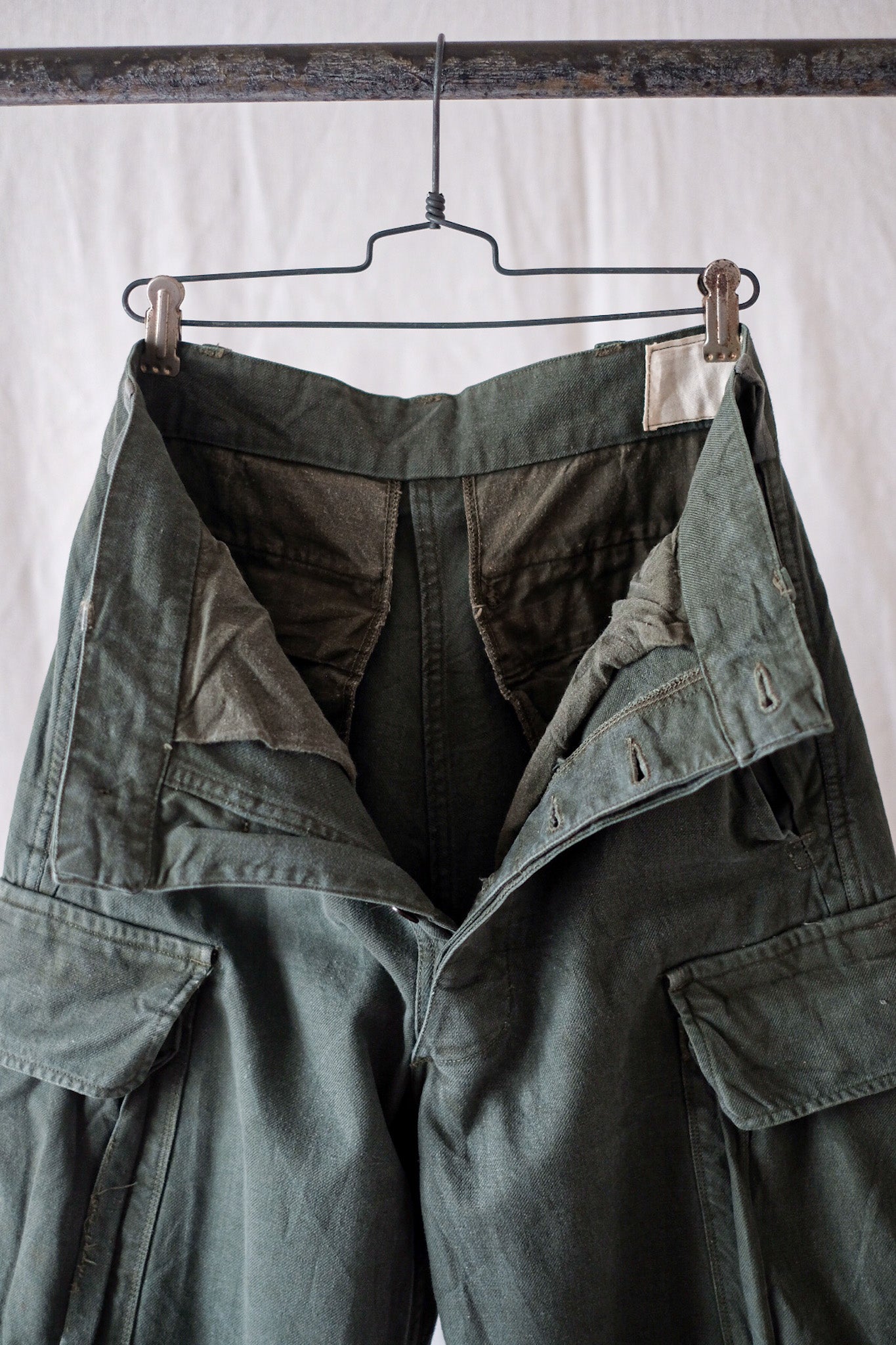 [~ 60's] French Air Force M47 Field Trousers Size.76c