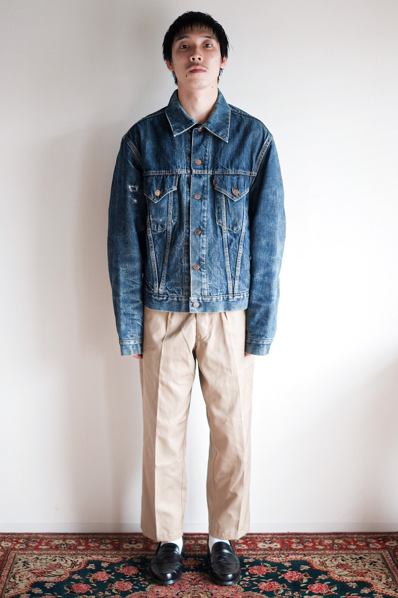 [~ 60 년대] 빈티지 레위의 559xx 데님 재킷 크기 .44 "보증"