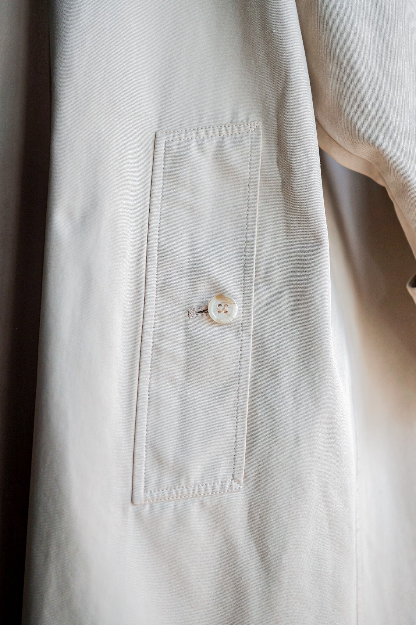 ［~70's］Vintage Burberry's Single Raglan Balmacaan Coat C100 Size.52REG