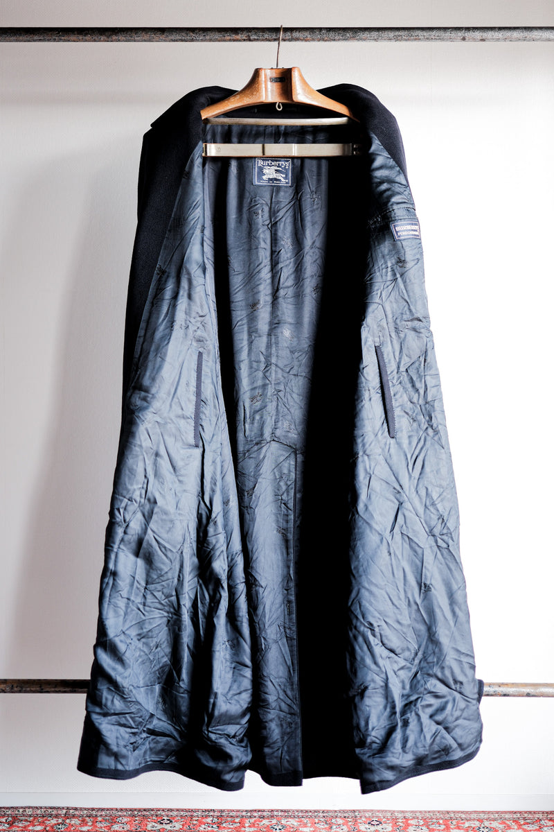 90s Burberrys cashmere balmacaan coat