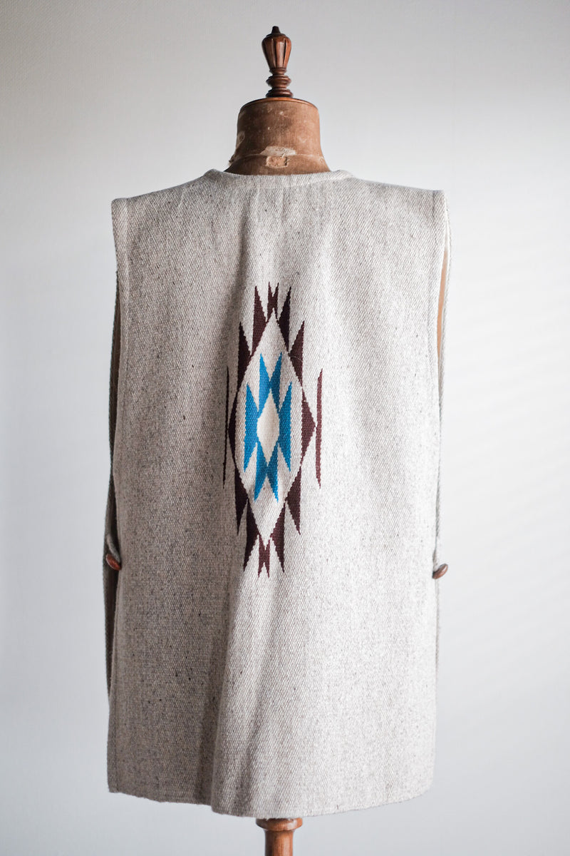 40's] Vintage Ortega's Chimayo Wool Vest – VIEUX ET NOUVEAU