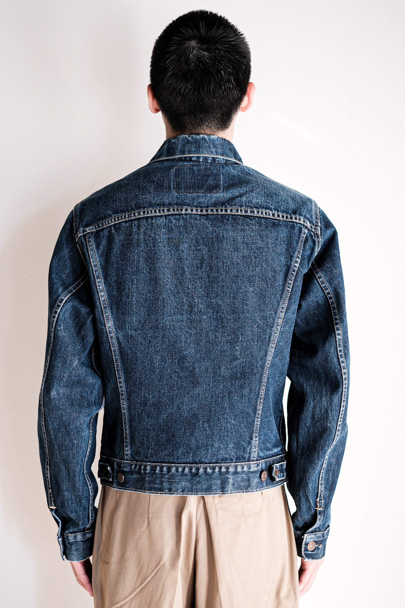 [〜60年代] Vintage Levi的557牛仔夾克尺寸。40“ Big E”
