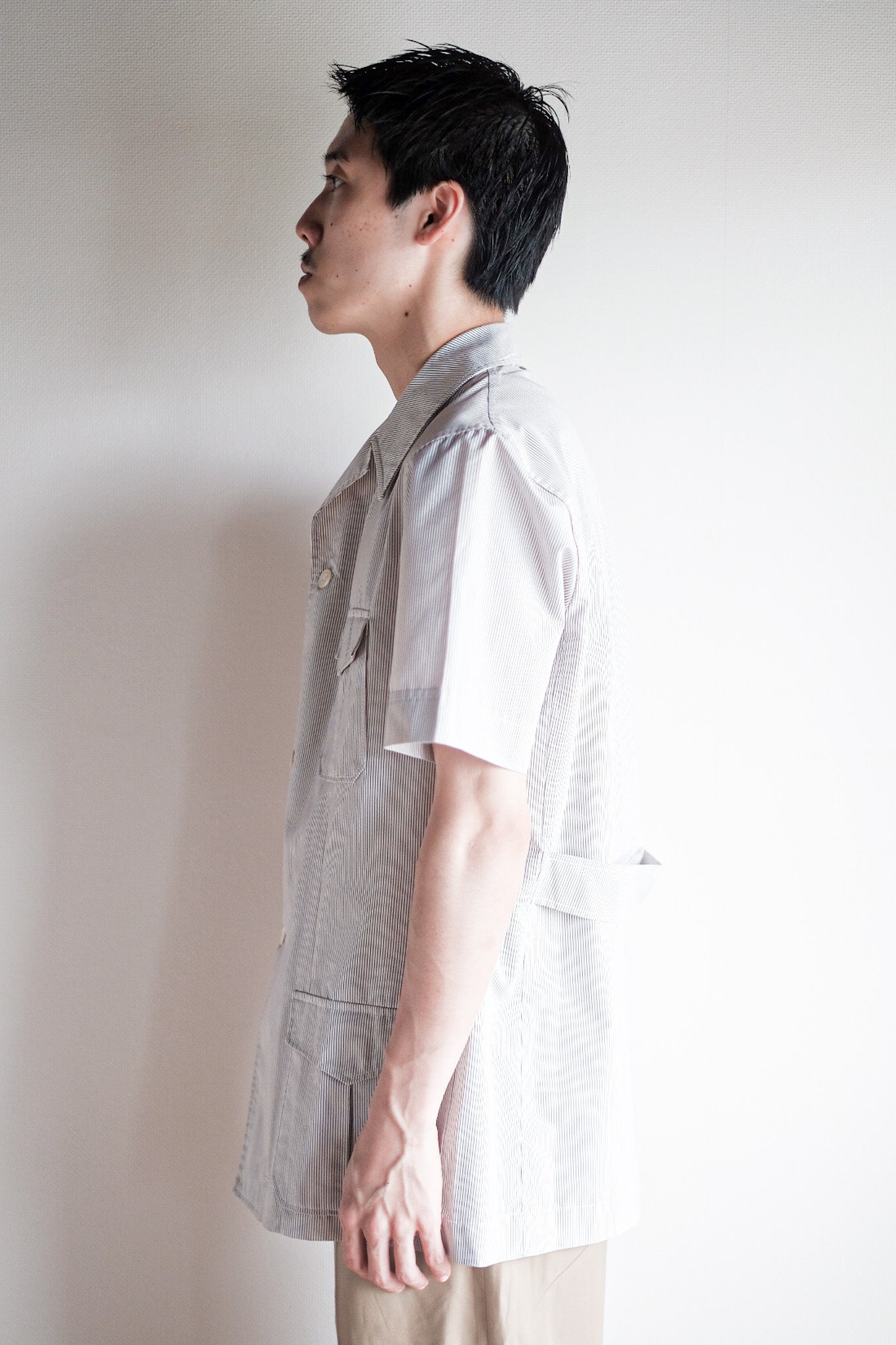 ［~60's］French Vintage S/S Cotton Shirt