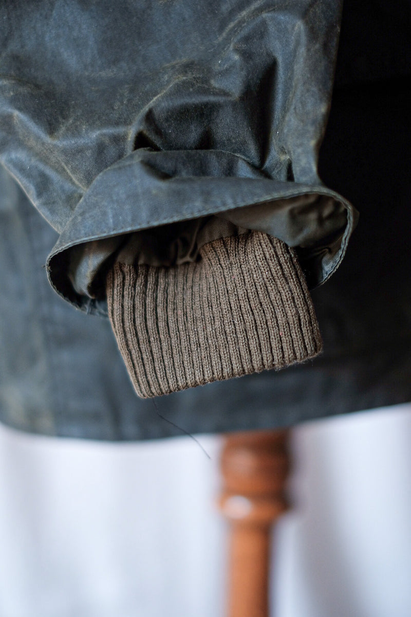 【~90's】Vintage Barbour "BEDALE" 3 Crest Size.38