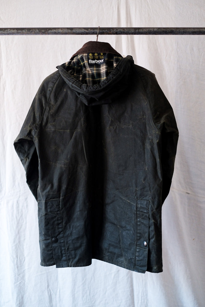 【~90's】Vintage Barbour "BEDALE" 3 Crest Size.38