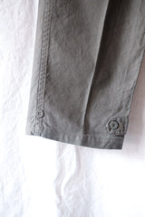 【~50's】Swedish Army M39 Trousers "Dead Stock"