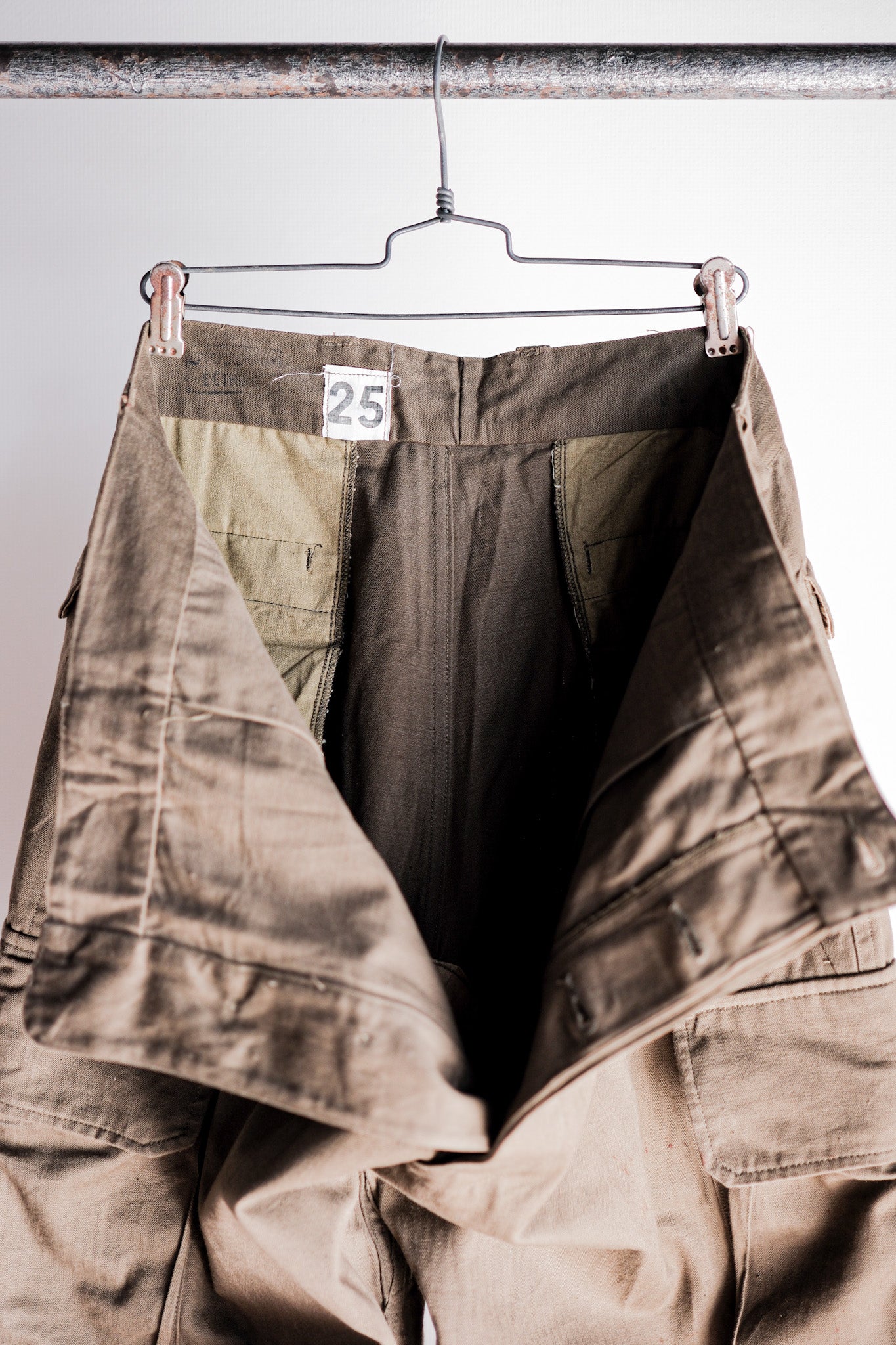 ［~60's］French Army M47 Field Trousers Size.25 "Dead Stock"