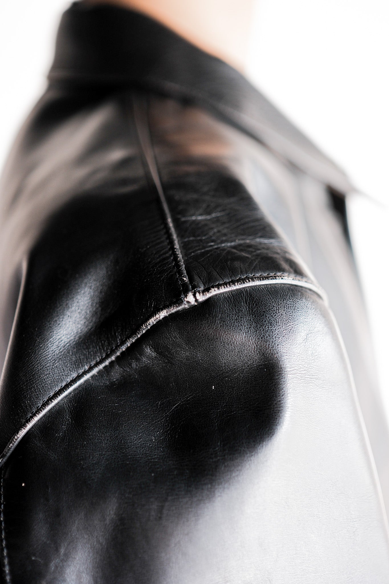 ［~40's］French Vintage Horse Hide Leather Jacket