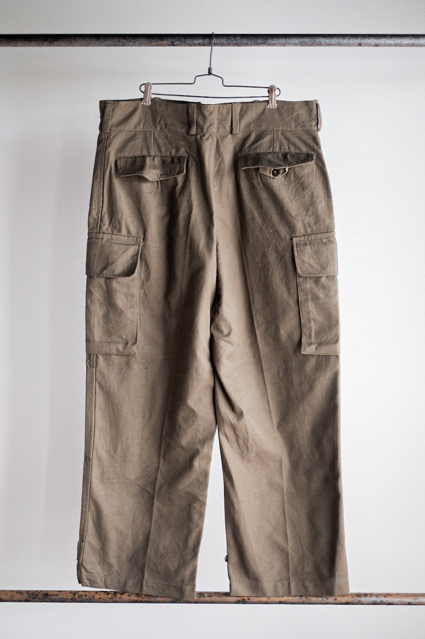 【~50's】French Army M47 Field Trousers Size.96C "Dead Stock"
