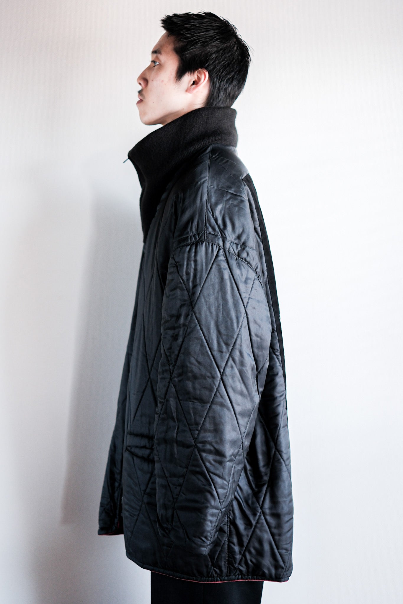 ［~90's］Old SERAPHIN Leather Reverseable Jacket Size.50